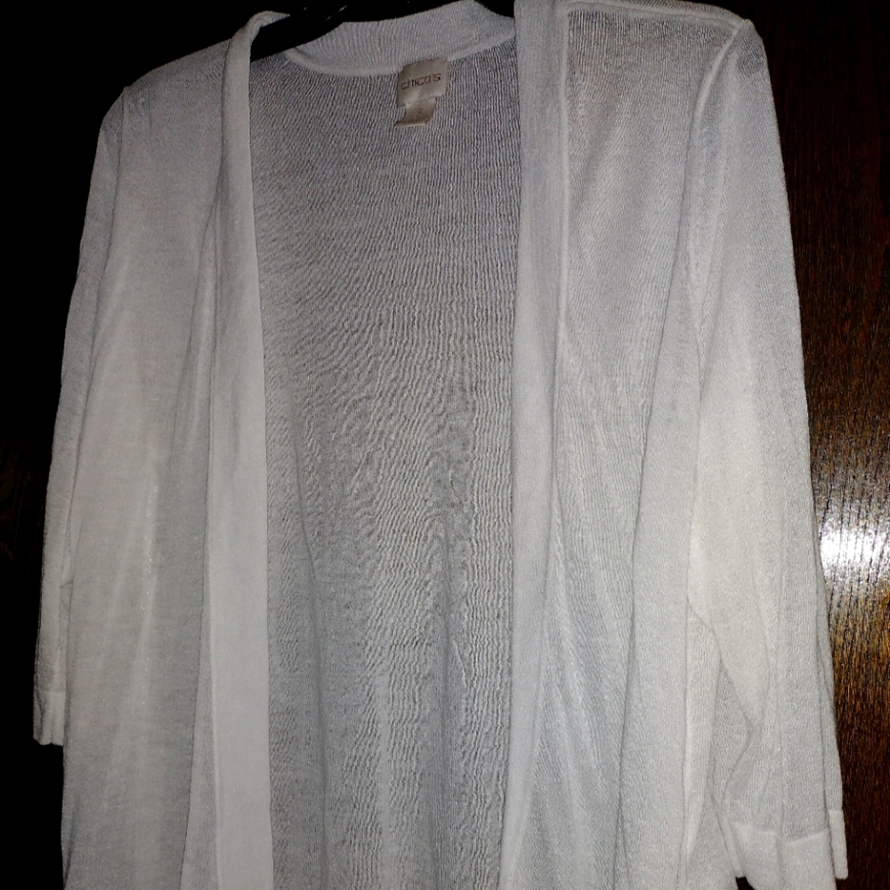 White Cardigan